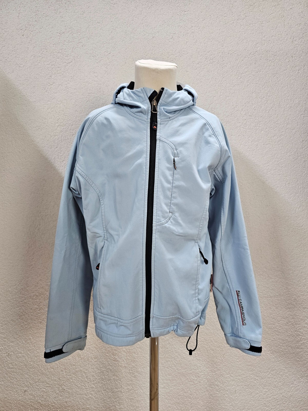 EK4945 Kinder Softshelljacke von Campagnolo, blau, Gr. 1520