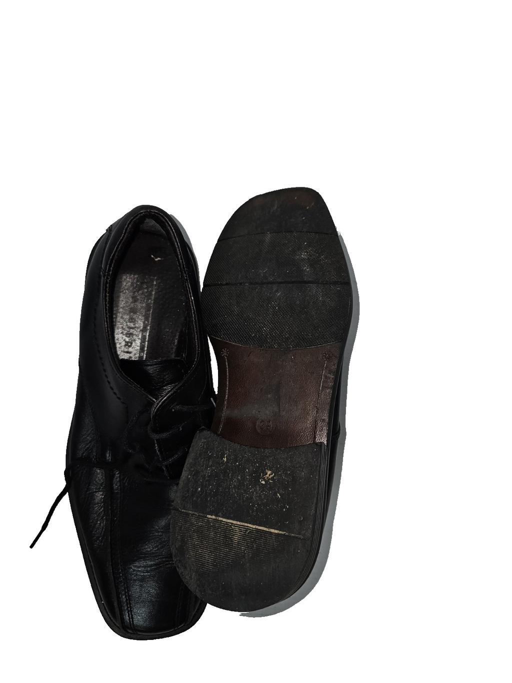 EK0728 Herren Halbschuh, schwarz, Gr.394