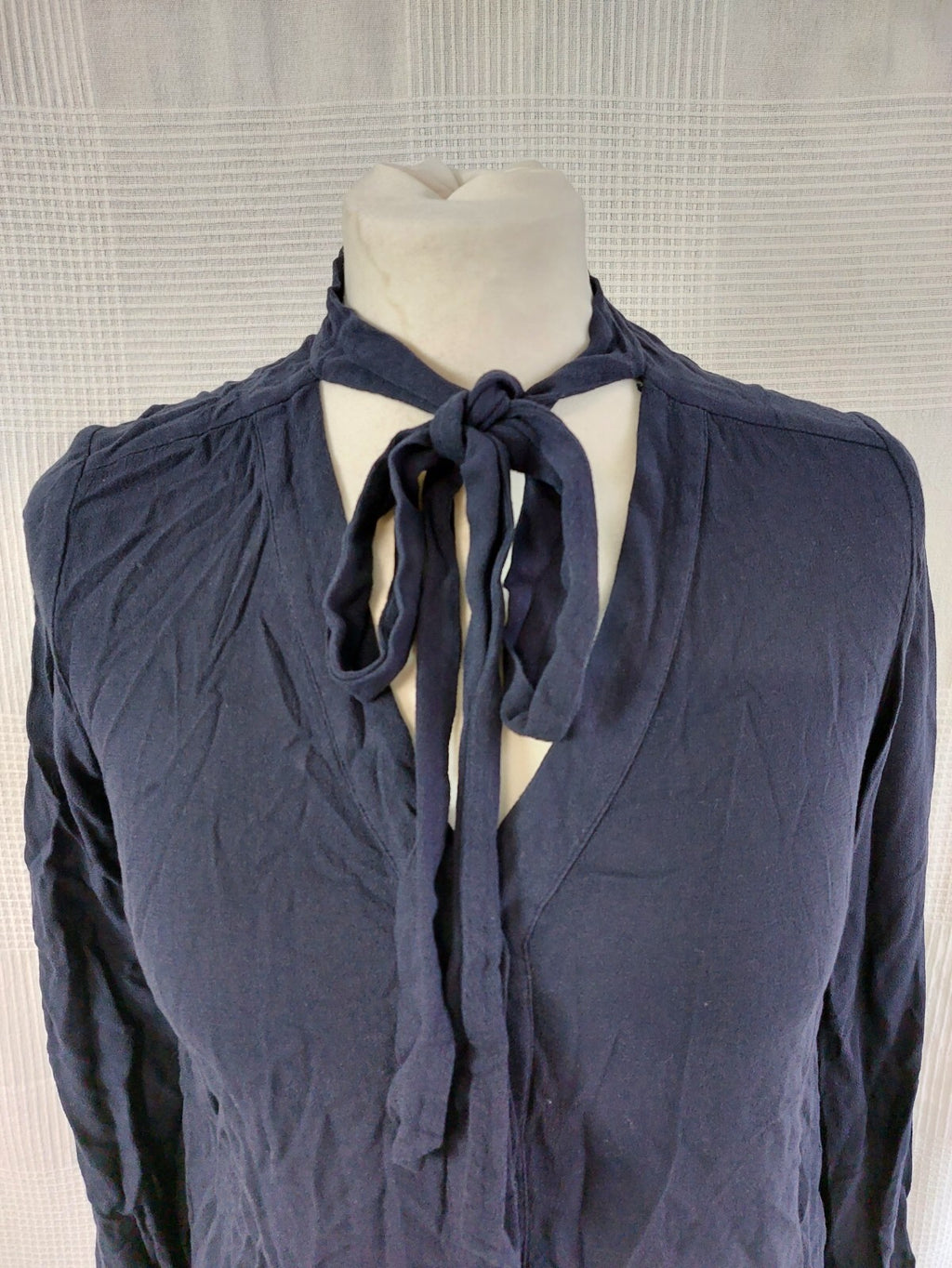 EK4305 Damen Bluse von s.Oliver, dunkelblau, Gr. 321