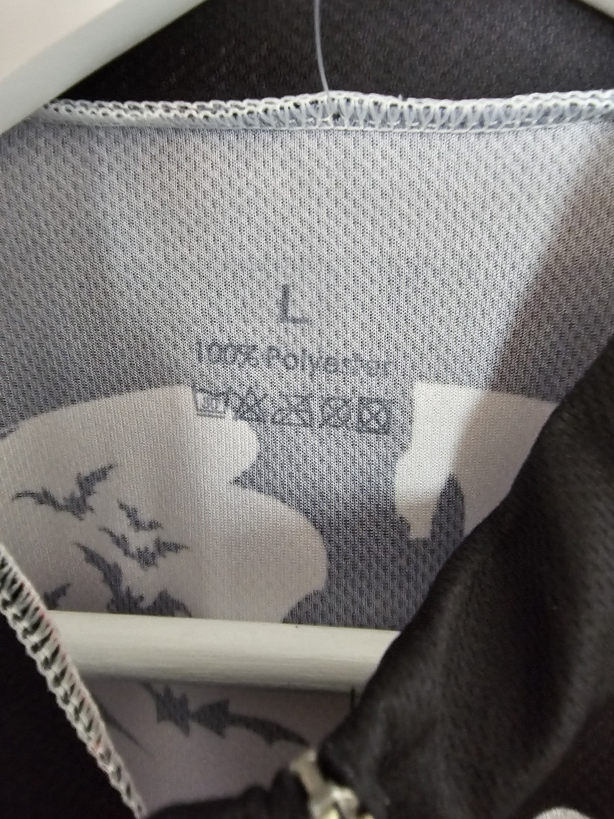 EK1245 Herren Fahrradjacke von Ghost Wolf, Schwarz/Weiß, Gr. L2