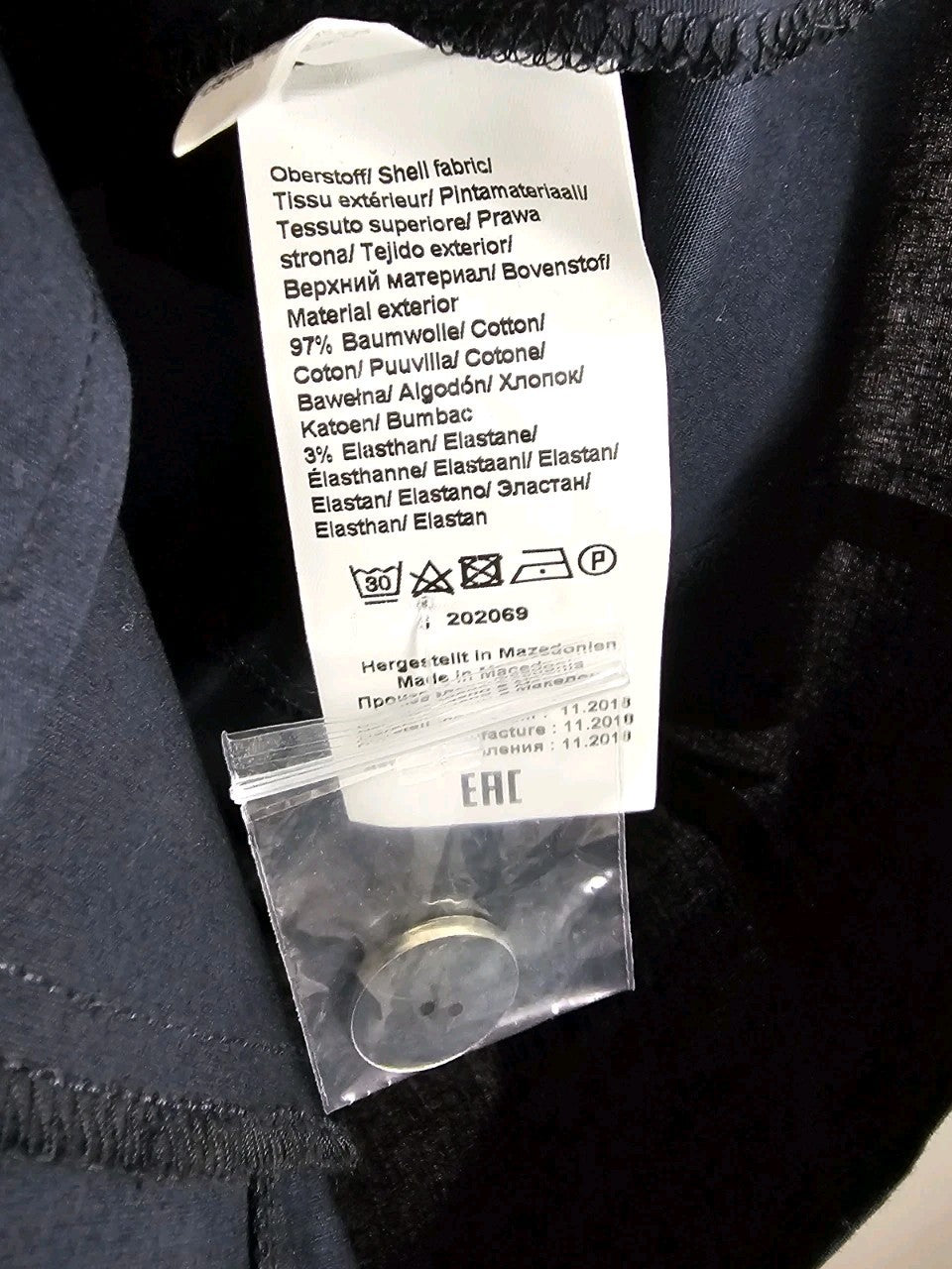 EK9080 Damen Blazer von Estelle Jolie, Dunkelblau, Gr. 402