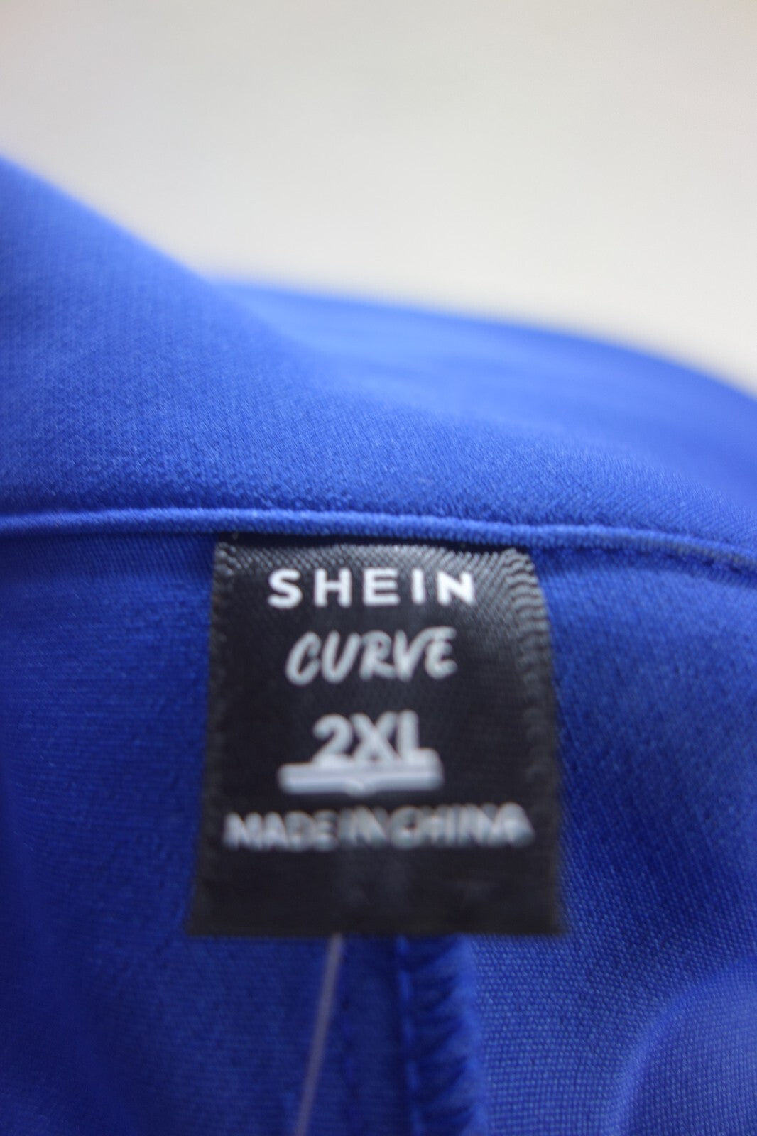 EK3141 Damen Blazer von SheIn, blau, Gr. 2XL4