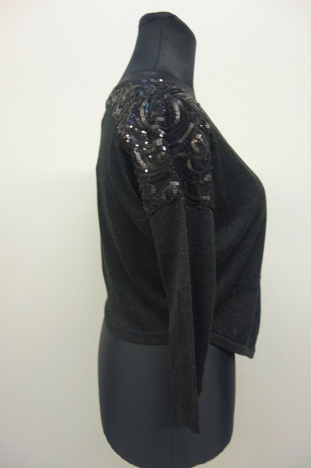 EK1587 Damen Strickjacke von Vero Moda, schwarz, M2