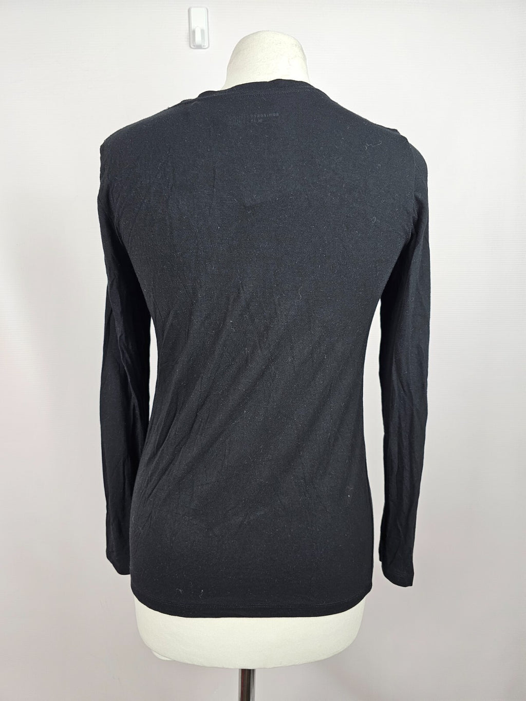 EK5677 Damen Langarmshirt von Schiesser, schwarz, Gr. XS2