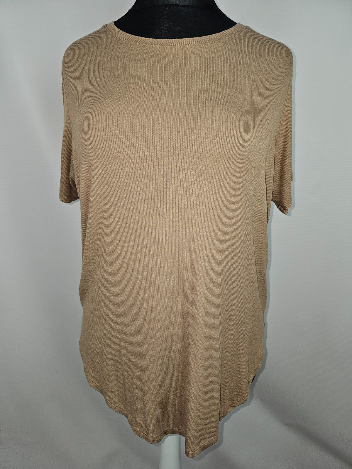 EK6471 Damen T-Shirt von Clockhouse C&A, braun, Gr.XL0