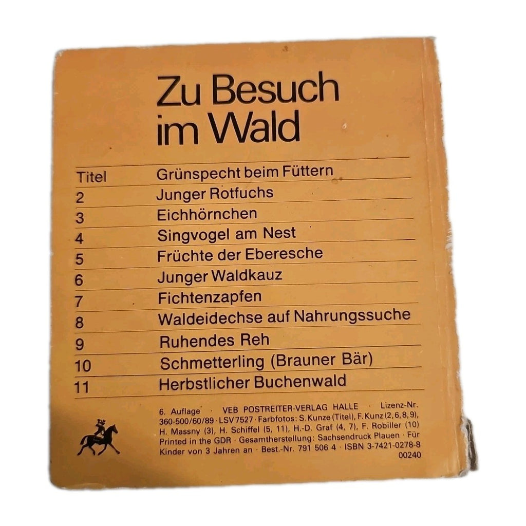 EB3891 Zu Besuch im Wald - Bilderbuch 1