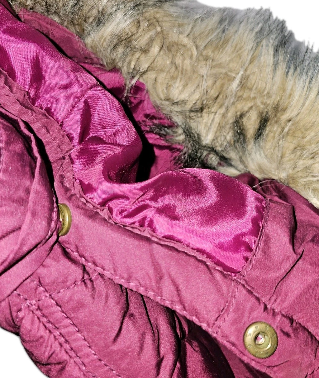 EK11198 Mädchen Jacke von L.O.G.G., Weinrot, Gr.985