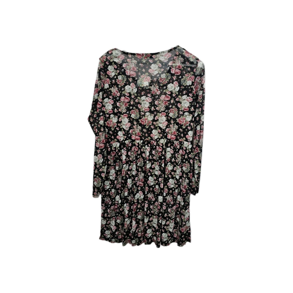 EK9578 Damen Kleid Gina Gr.44 Bunt2