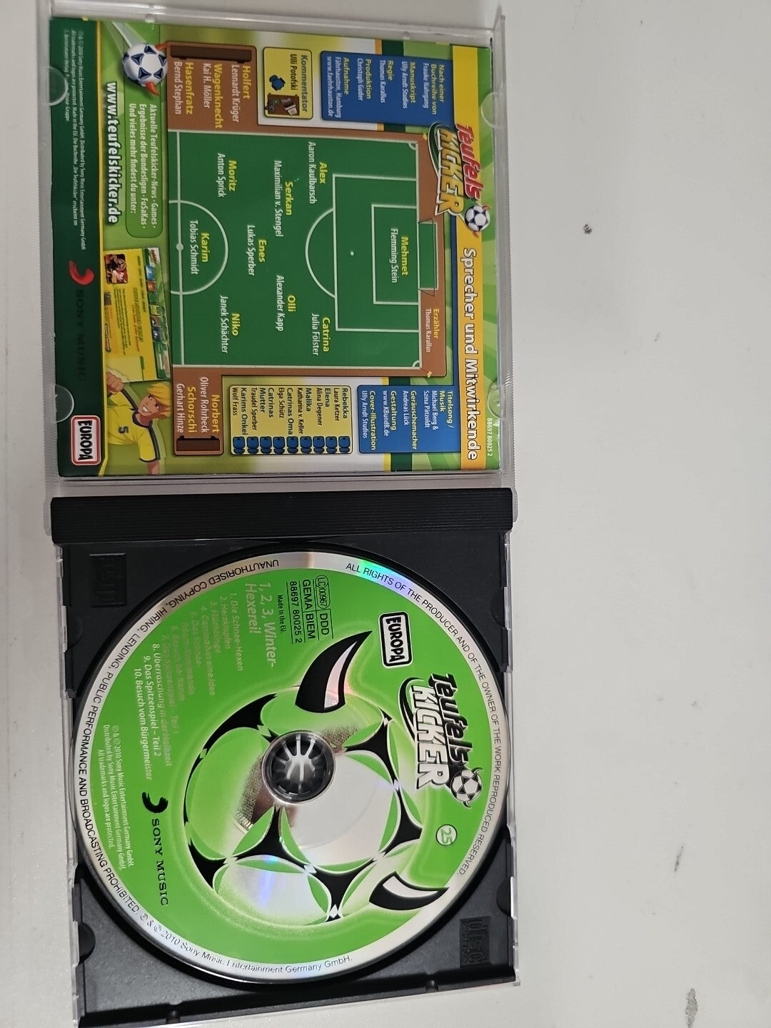 EC 4 Teufelskicker Nr.25 / 1,2,3,Winter-Hexerei! (Audio-CD).2