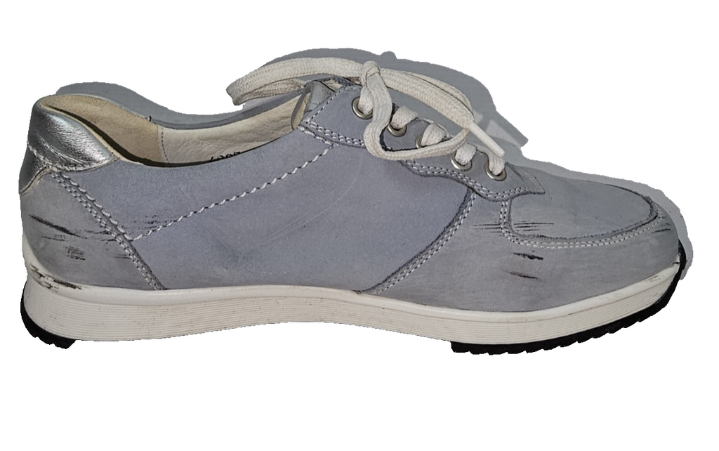 ES748 Damen Sneaker von Waldläufer, Hellblau, Gr. 393