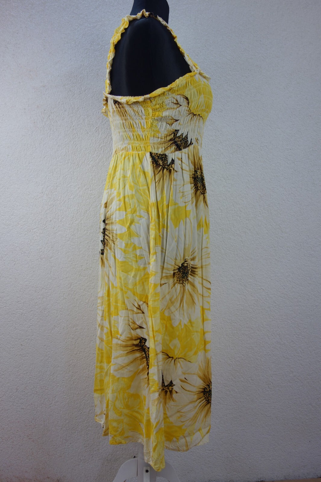 EK3865 Damen Kleid von H&M, gelb, Gr. XL2