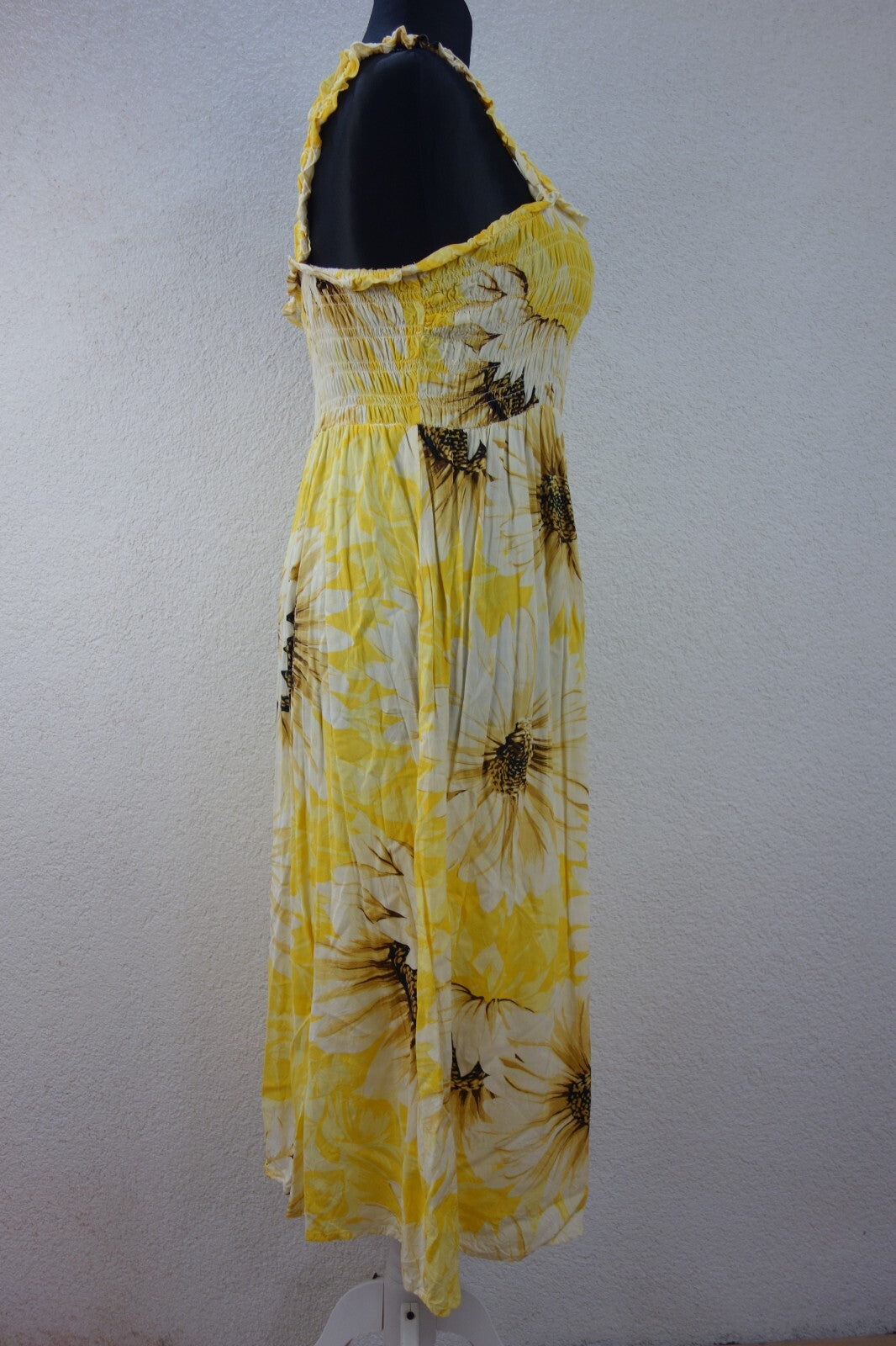 EK3865 Damen Kleid von H&M, gelb, Gr. XL2