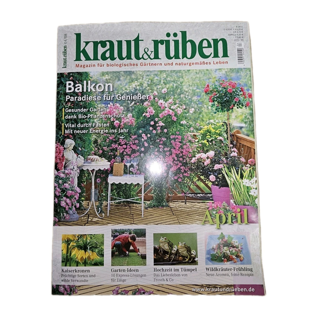 EB3460 Kraut und Rüben, 04/2008, biologisches Gärtnern und naturgemäßes Leben 0