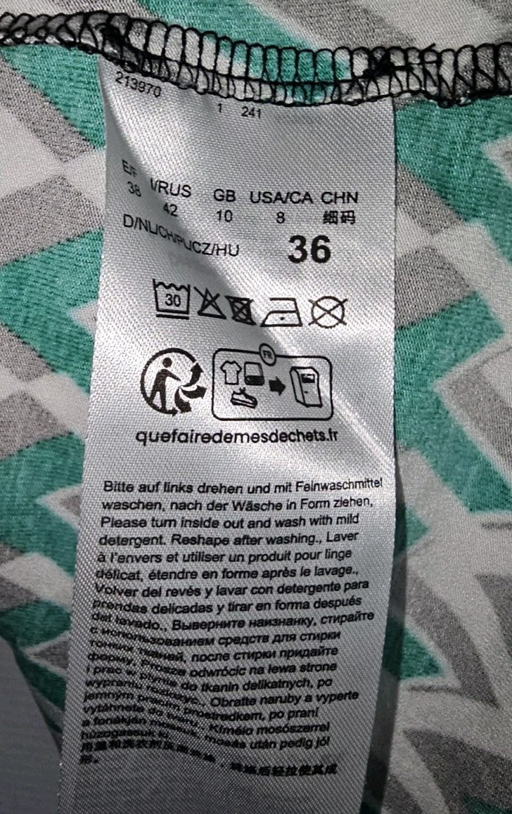 EK9952 Damen Shirt von Betty Barclay, grün-weiß-schwarz, Gr.363