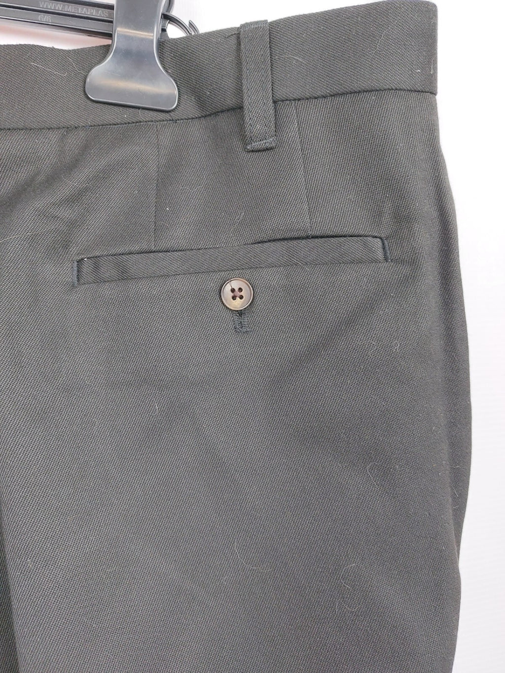 EK4558 Schwarze Anzughose für Herren von Smart Q Classic, Gr. 44R4