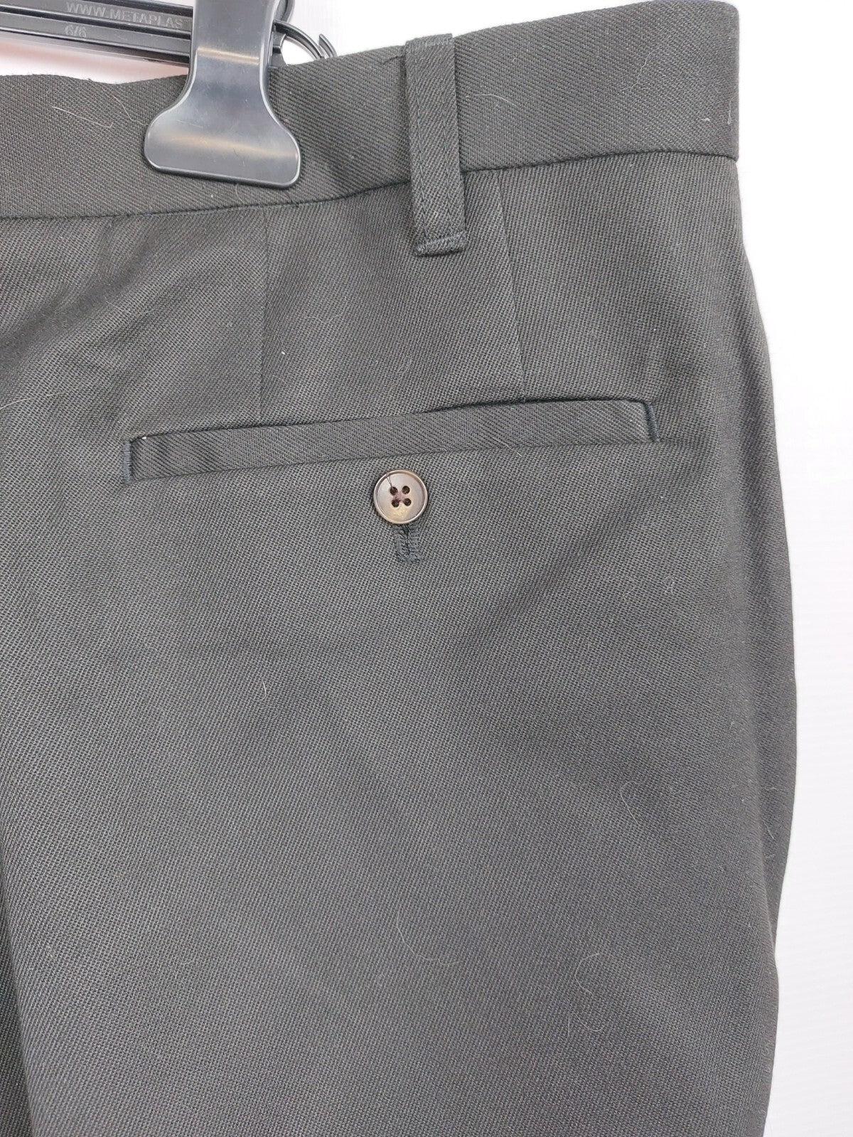 EK4558 Schwarze Anzughose für Herren von Smart Q Classic, Gr. 44R4
