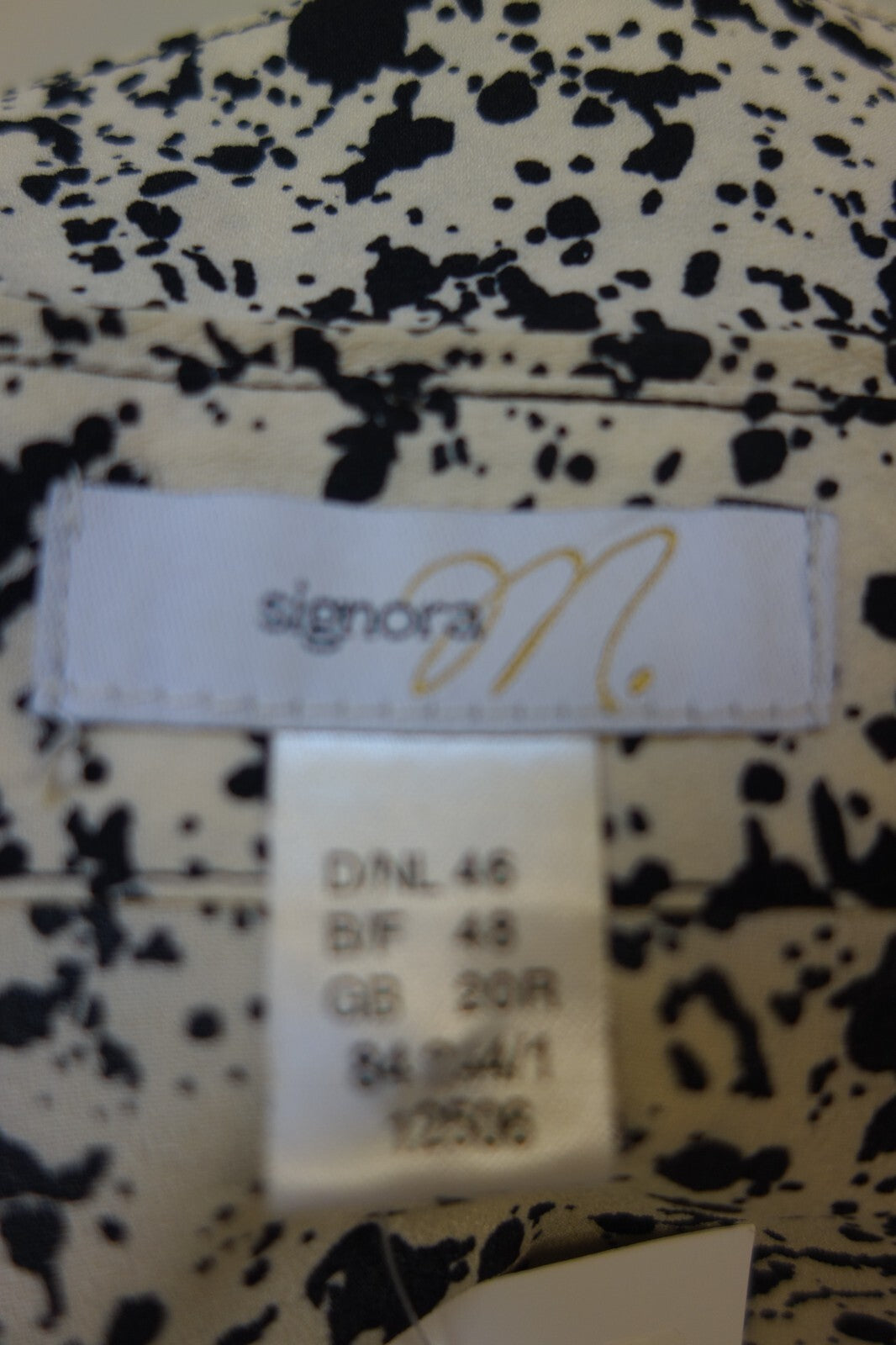 EK3481 Damen Bluse von Signora M, Gr. 46 gefleckt5