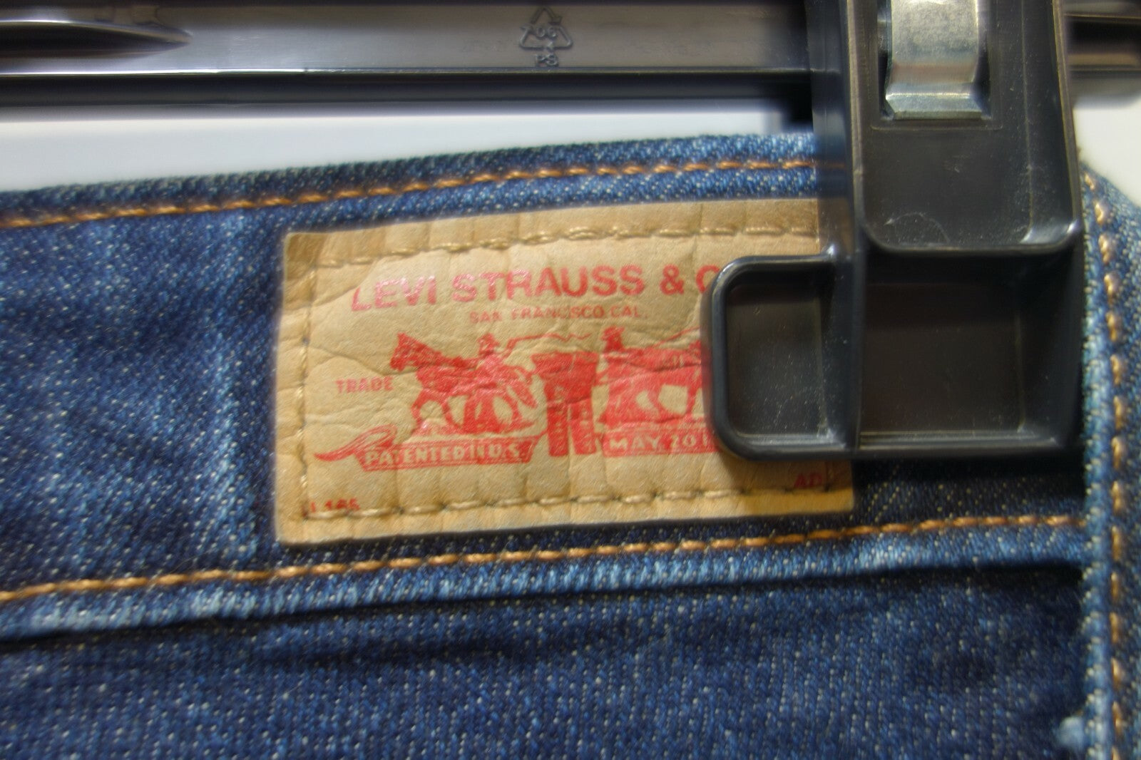 EK0794 Tolle Levis Jeans  Law Skinny 531  Gr 27  in einem guten Zustand2