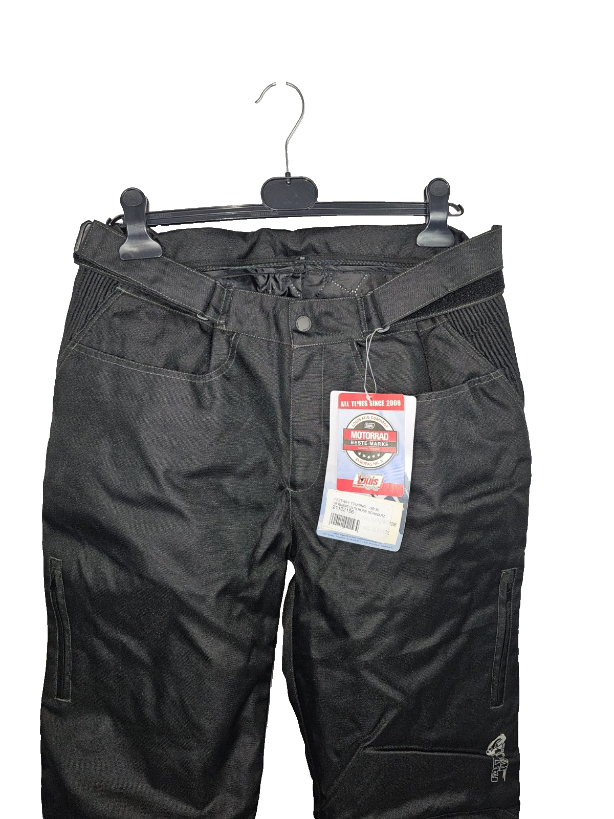 EK8031 Motorrad Prozektoren Anzug von Fastway, Schwarz,  Gr. 562