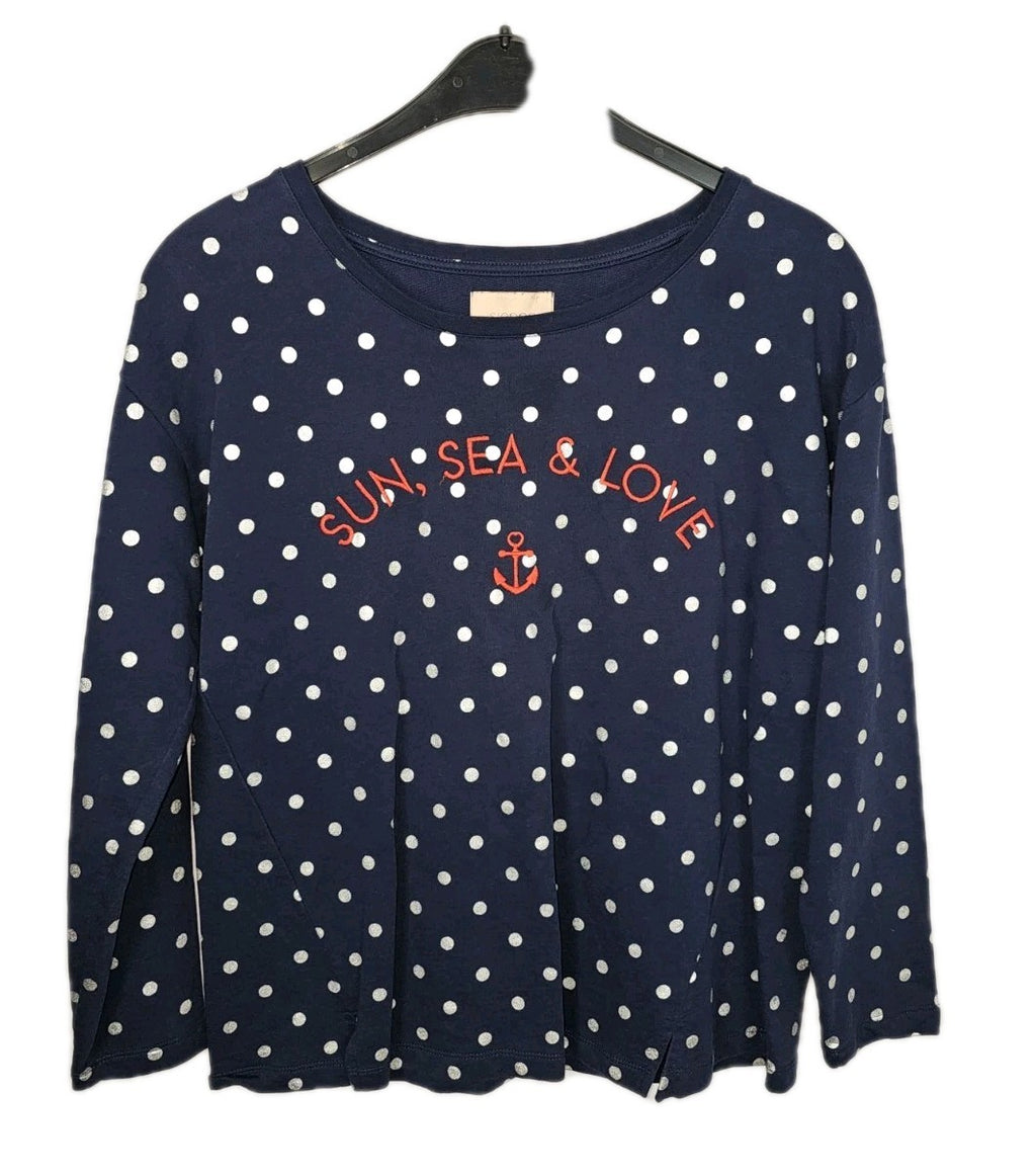 EK9071 Damen Pullover von Sienna, Dunkelblau,  Gr. S/M0