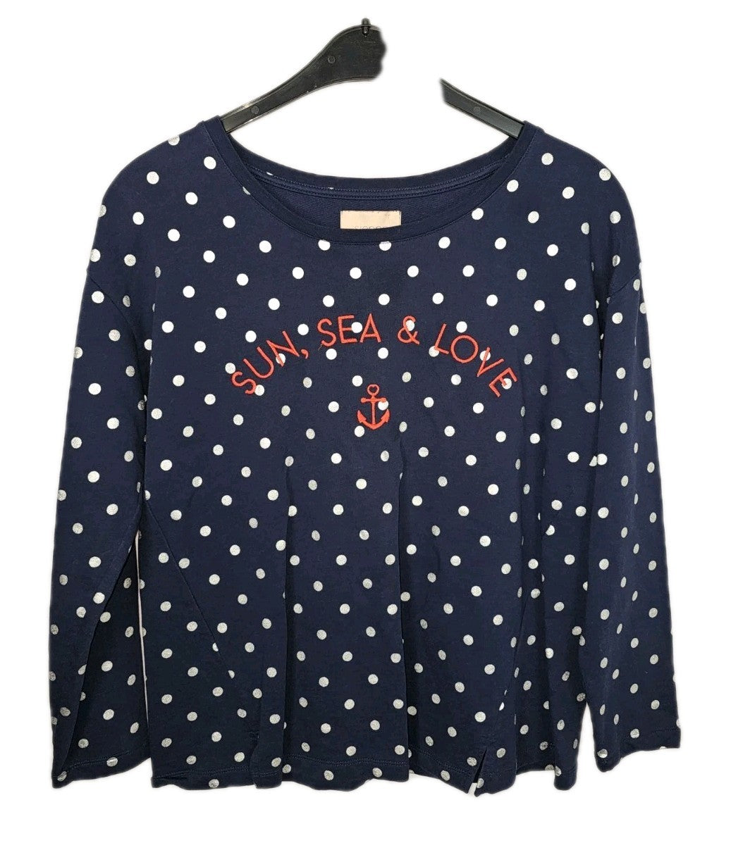 EK9071 Damen Pullover von Sienna, Dunkelblau,  Gr. S/M0