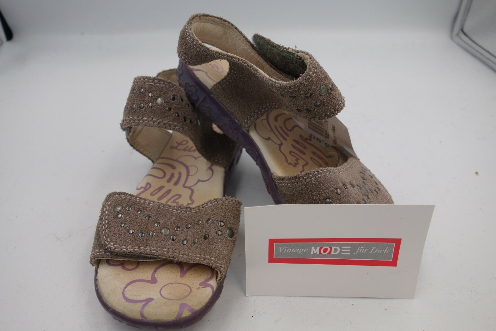 ES0459 Mädchen Sandalen von Lurchi, grau, Gr. 290