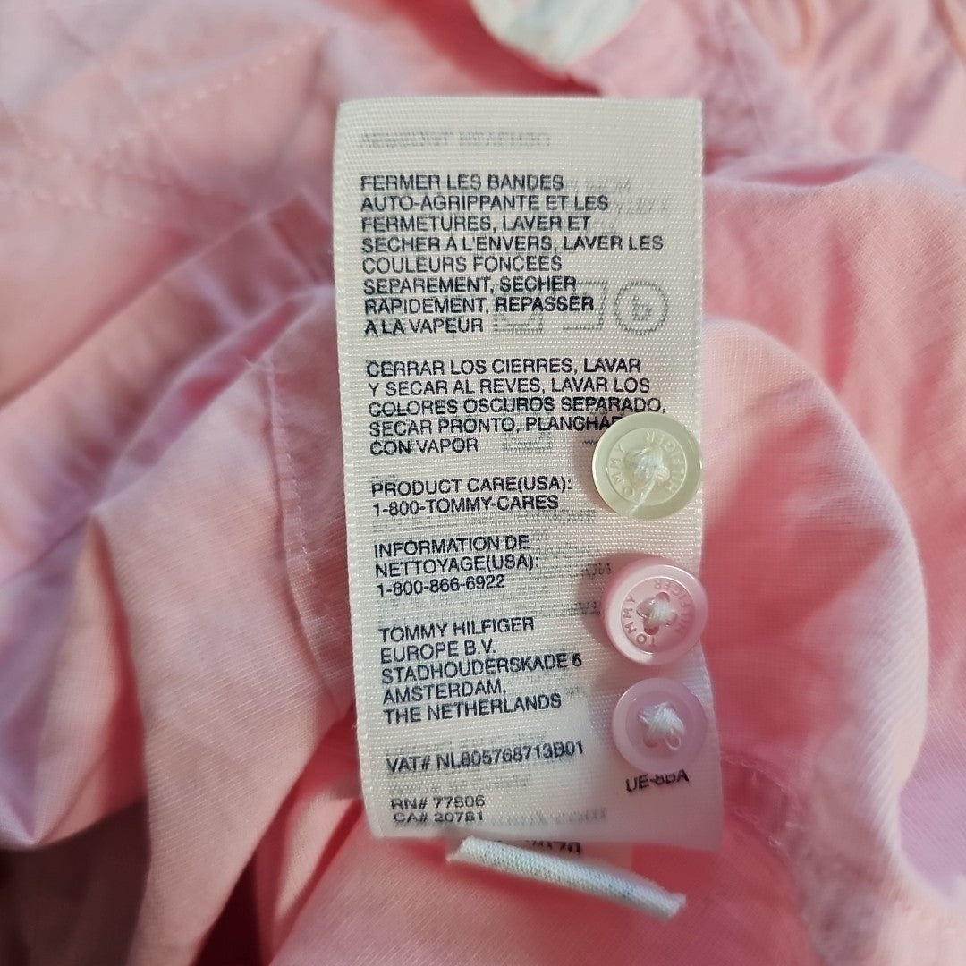 EK11057 Damen Bluse von Tommy Hilfiger, rosa, Gr.6 (36)6