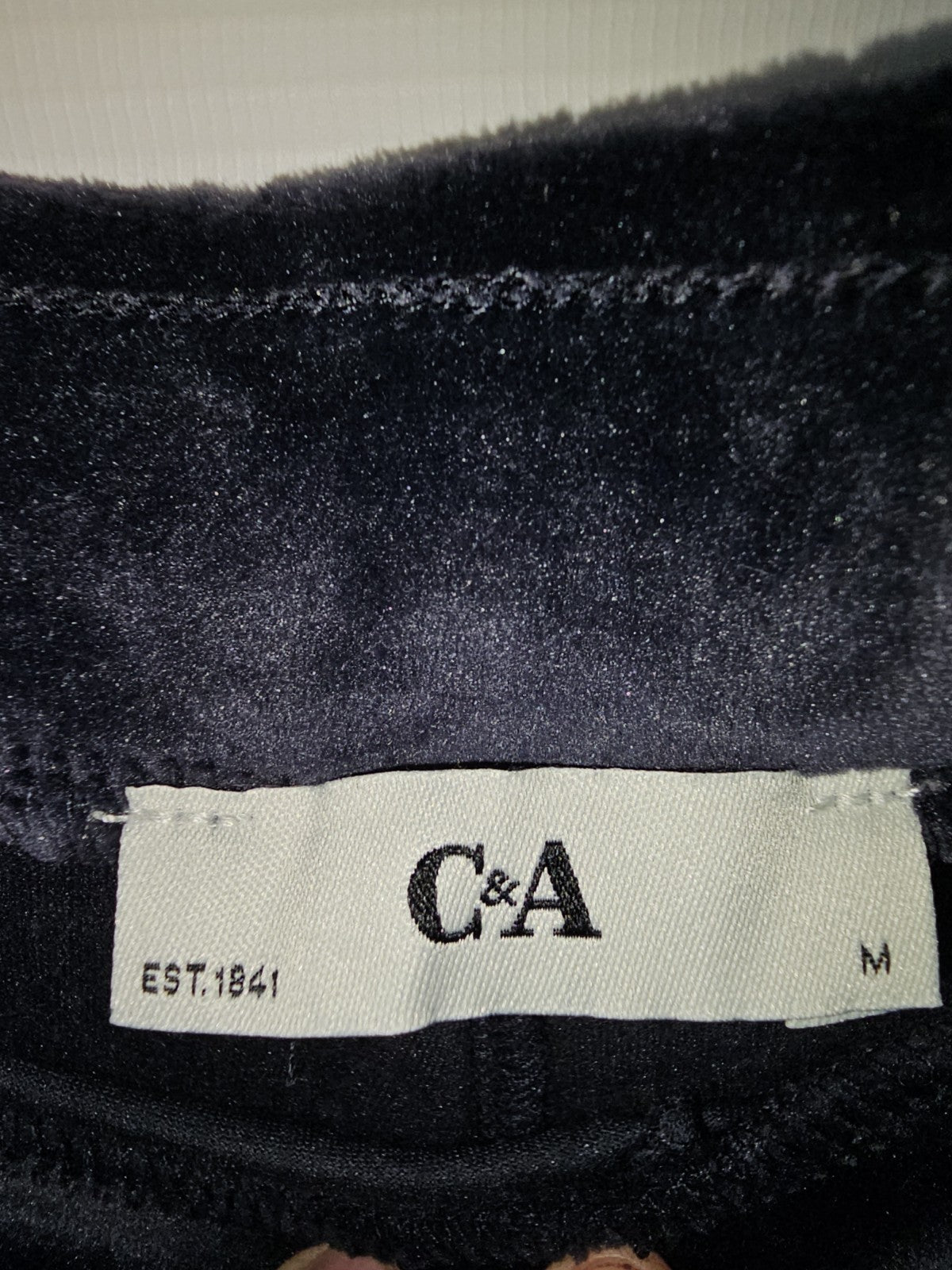 EK9739 Damen Stoffhose von C&A, Dunkelblau, Gr. M2