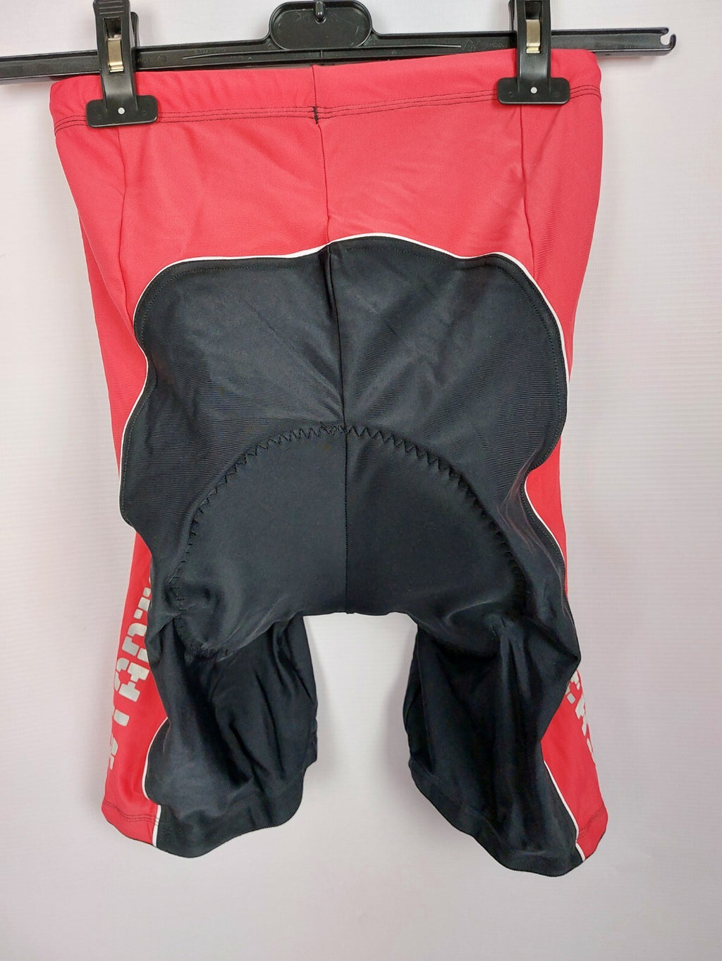 EK0571 Herren Radlerhose von Du Pont, rot-schwarz, Gr.S4