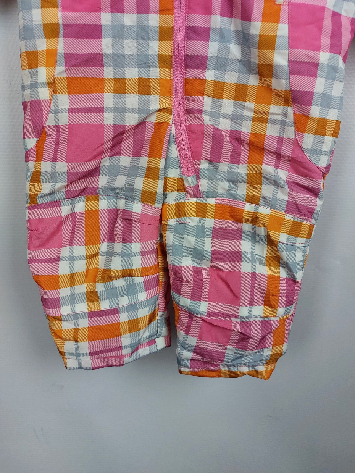 EK1231 Mädchen Einteiler von Lupilu, Gr. 74/80, rosa kariert4