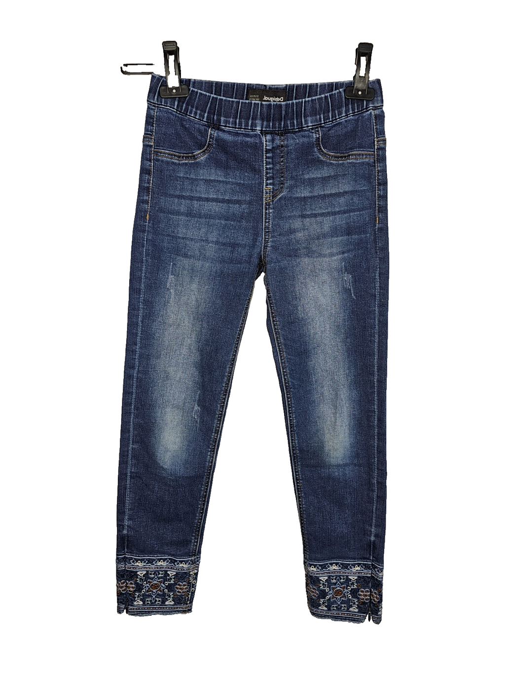 EK8003 Mädchen Jeans von Desigual, blau, Gr.146/ 1520