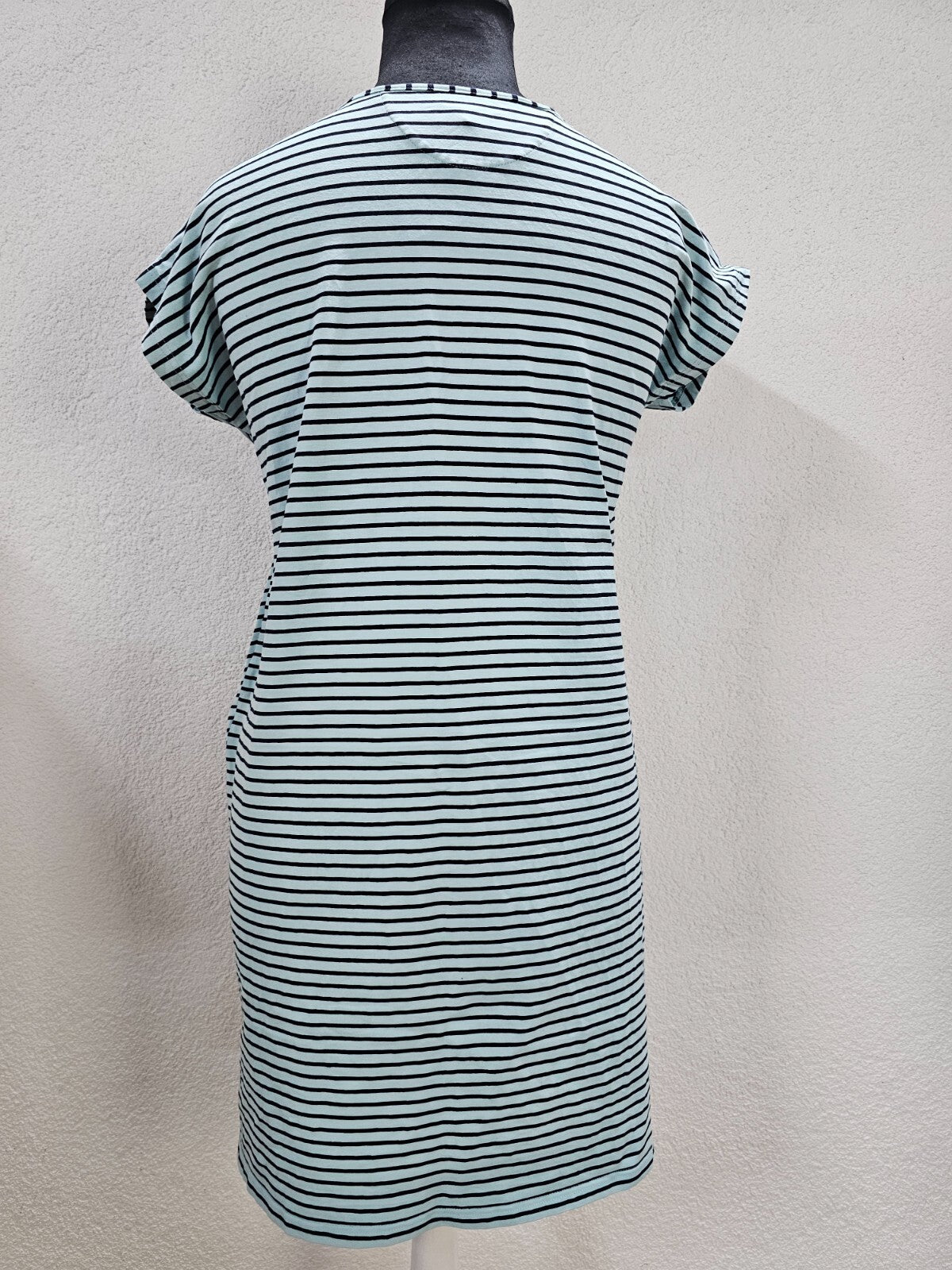 EK6306 Damen Kleid von S´questo, blau, schwarz gestreift, Gr. 426