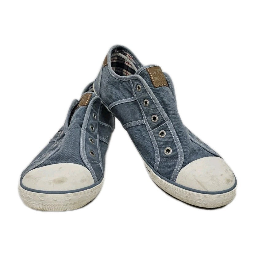 ES877 Herren Halbschuhe von Mustang, Blau, Gr. 410