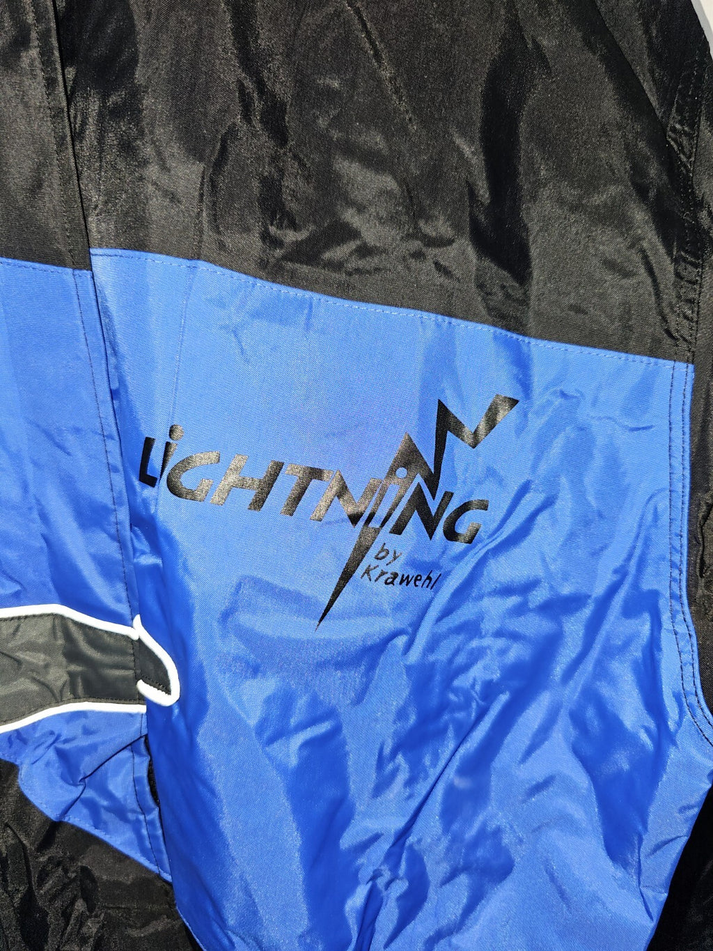 EK5240 Motorad  Regenkombi Wasserdicht, Schwarz, Gr.L Lightning2