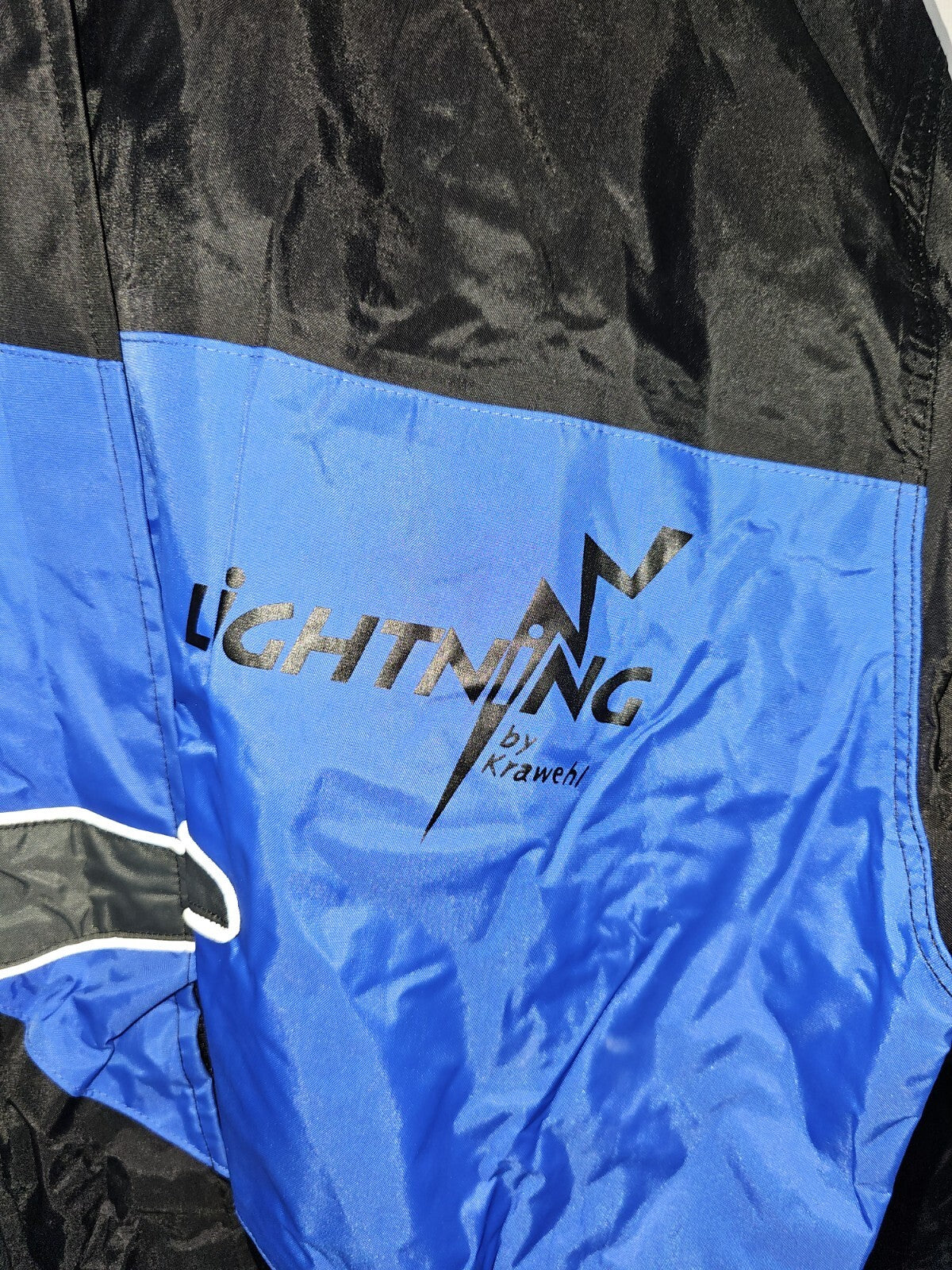 EK5240 Motorad  Regenkombi Wasserdicht, Schwarz, Gr.L Lightning2