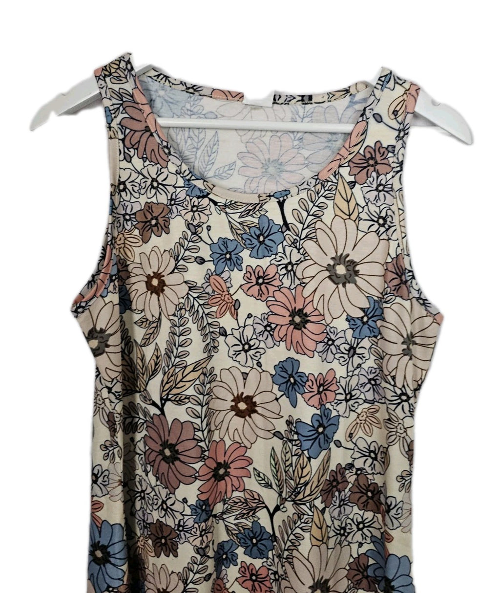 EK9655 Damen Kleid, Mehrfarbig, Gr.M1