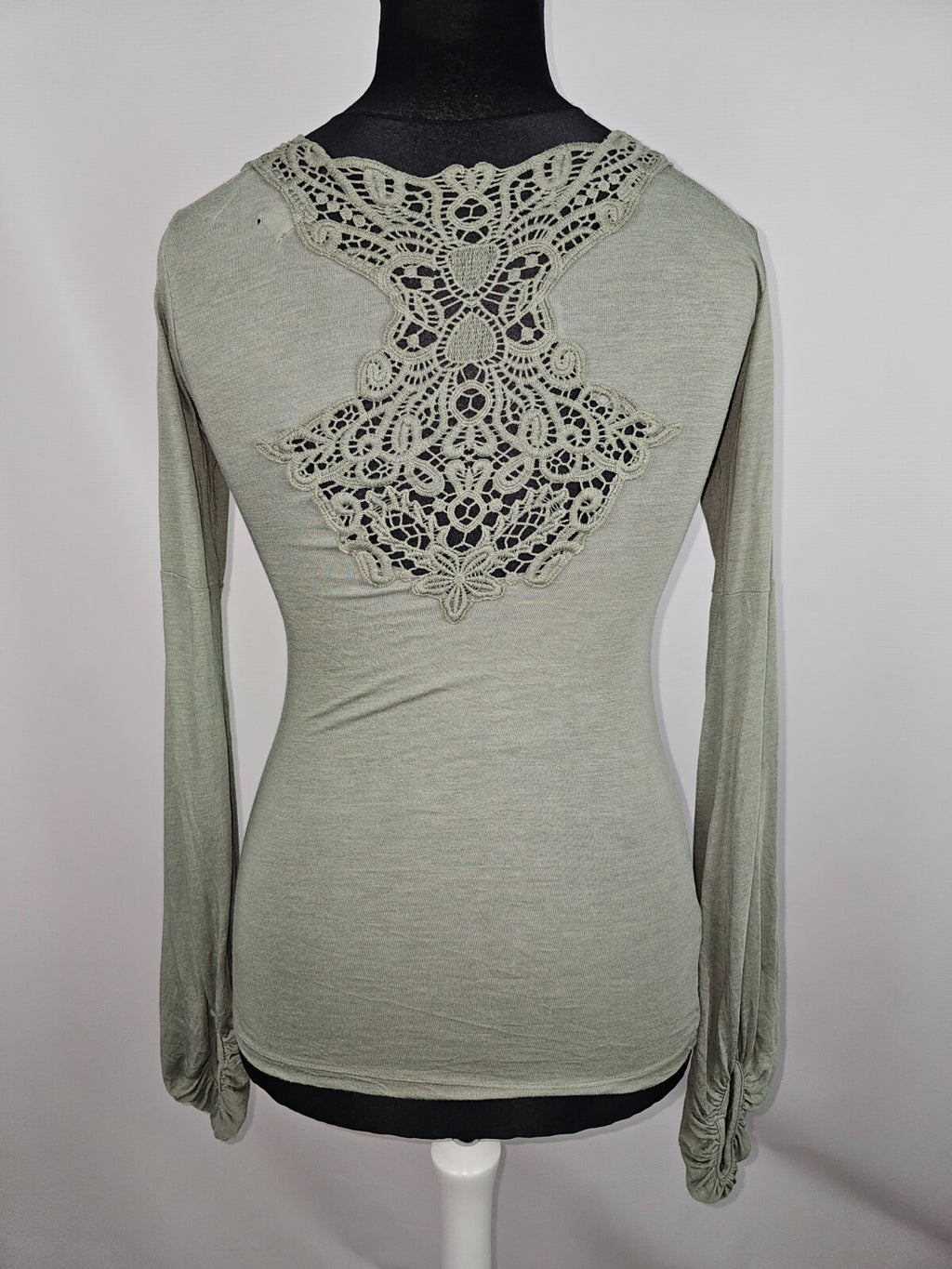 EK0029 Damen Langarmshirt von Khujo, grün, Gr.M3
