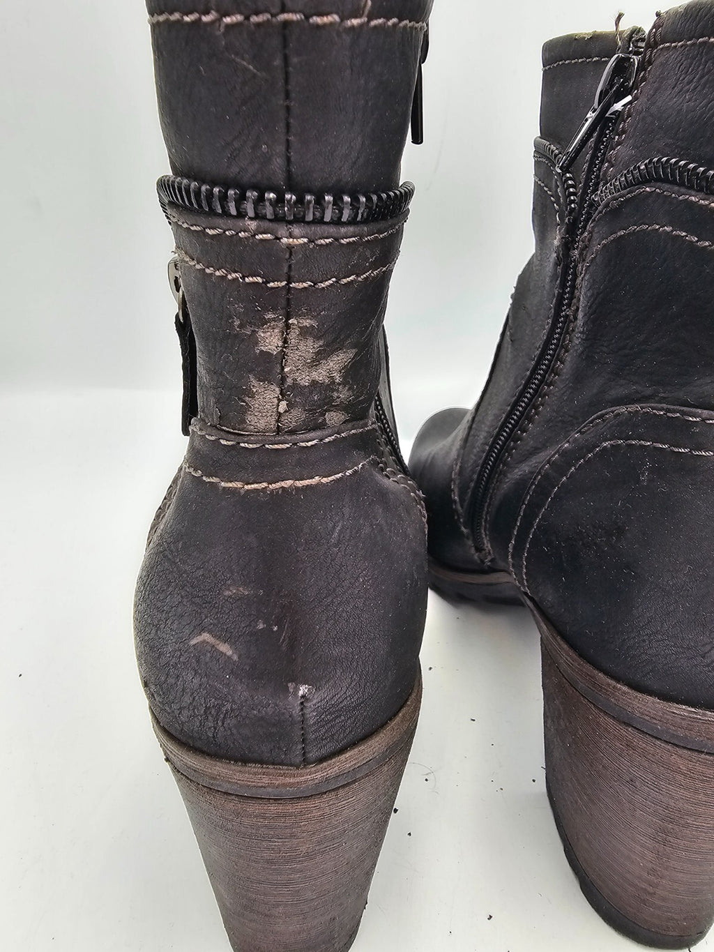 ES0098 Damen Stiefeletten von Graceland, schwarz, Gr. 388