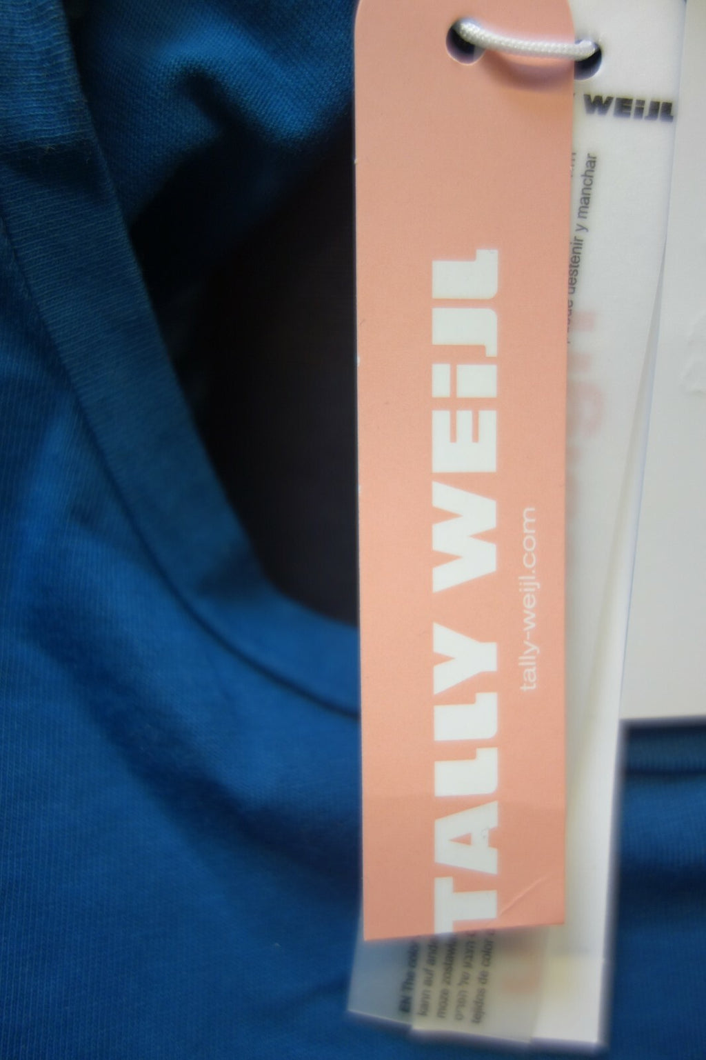 EK0059 Damen Shirt von Tally Weijl, petrol, Gr. S6