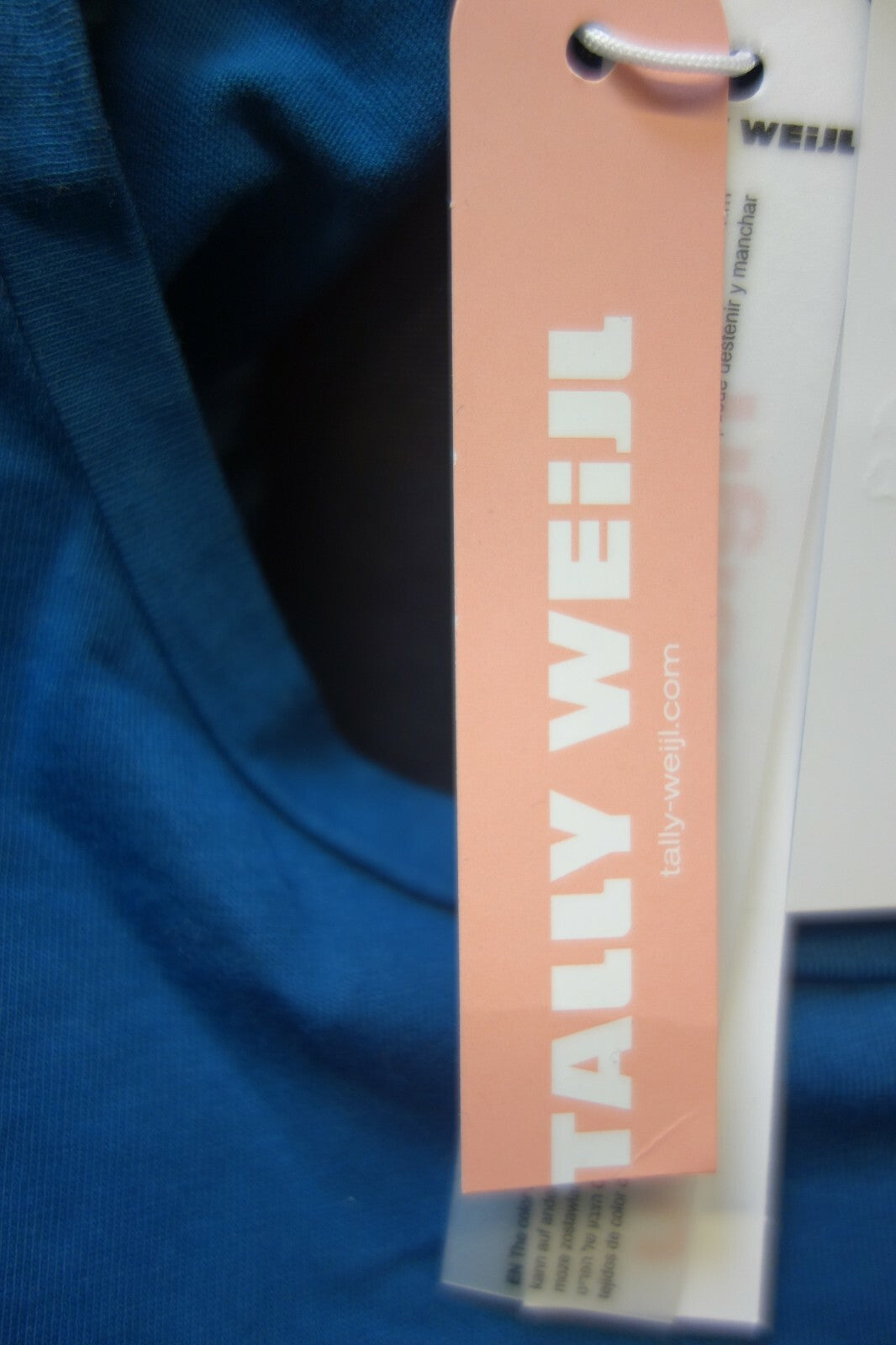 EK0059 Damen Shirt von Tally Weijl, petrol, Gr. S6
