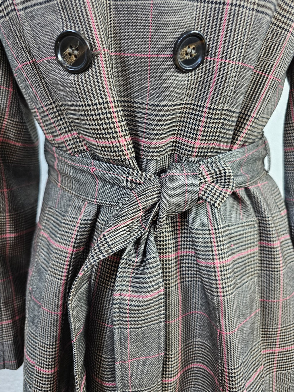 EK5988 Damen Mantel von H&M, braun-rosa, Gr.38 (nach Größentabelle)2