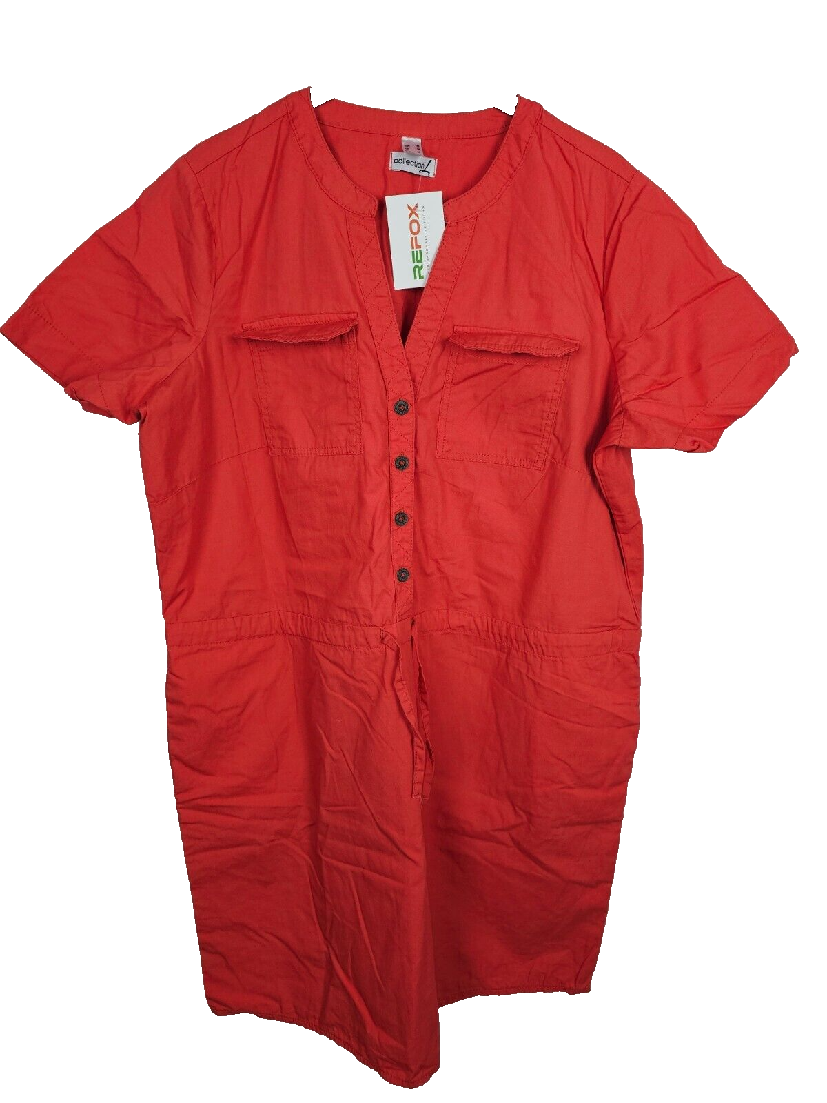 EK3258 Damen Kleid von Collection L, rot, Gr.500