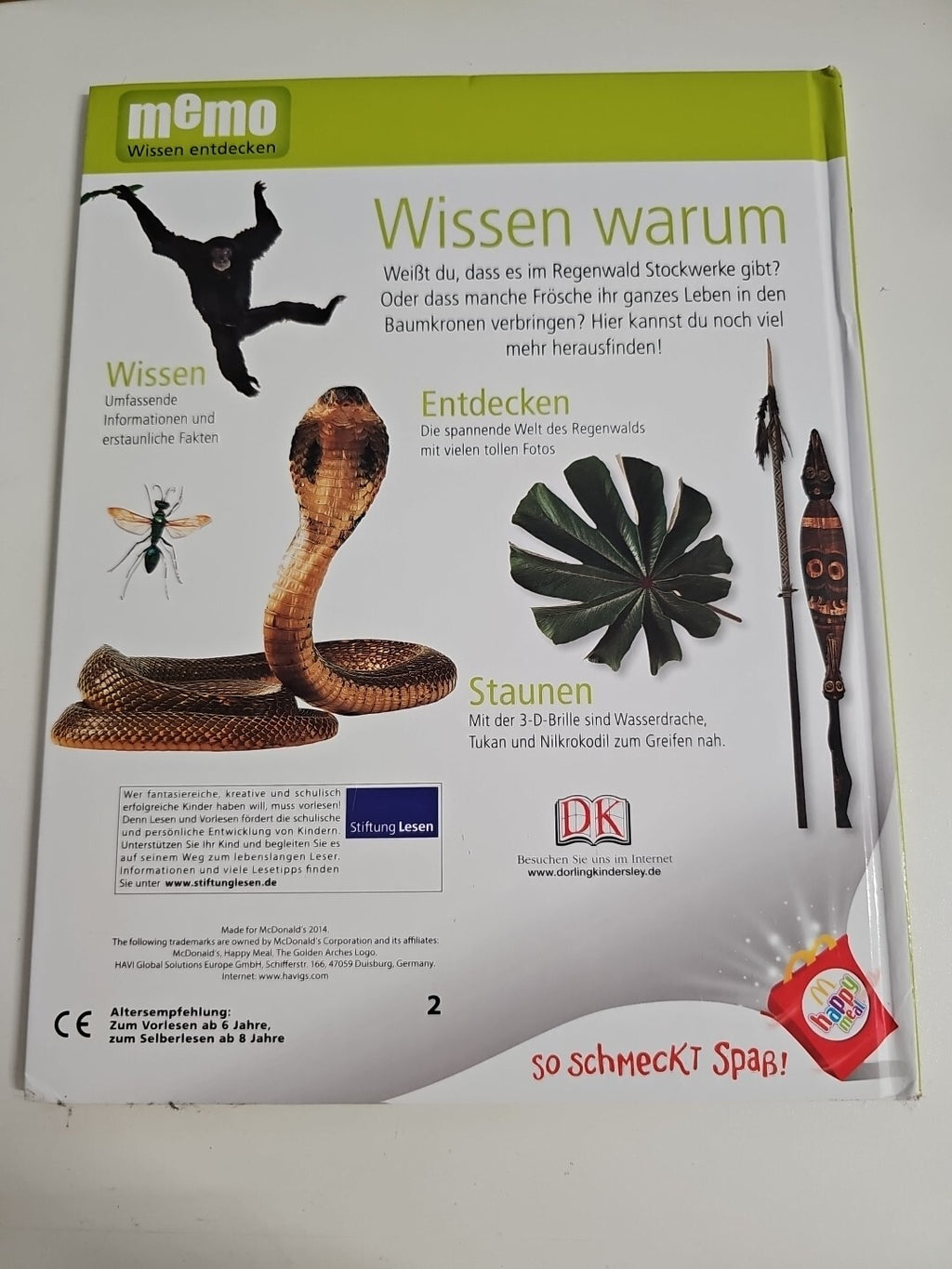 EB632 Regenwald - Memo Wissen Entdecken1