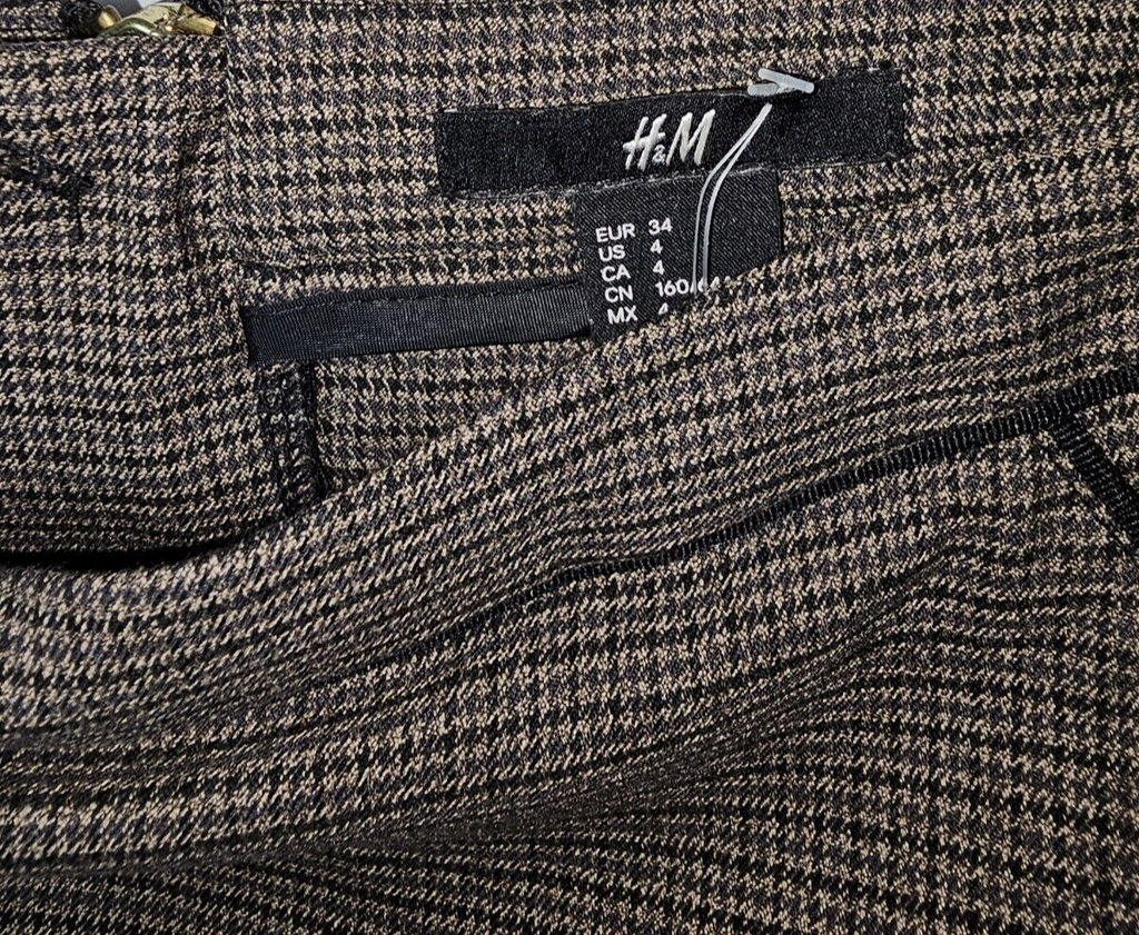 EK6789 Damen Rock von H&M, braun, Gr.341