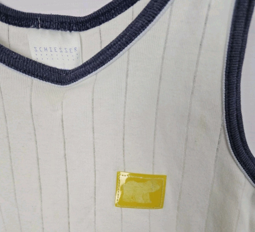 EK9000 Mädchen Top von Schiesser, weiß, Gr.1281