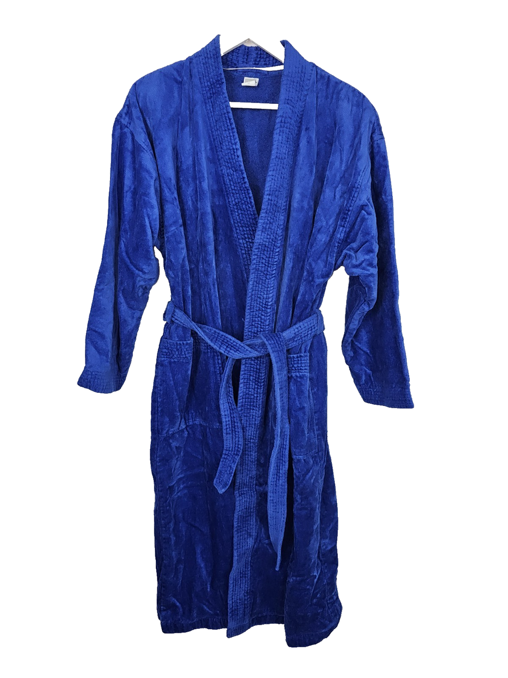 EK7935 Damen Bademantel von Miss Astor, blau, Gr.440