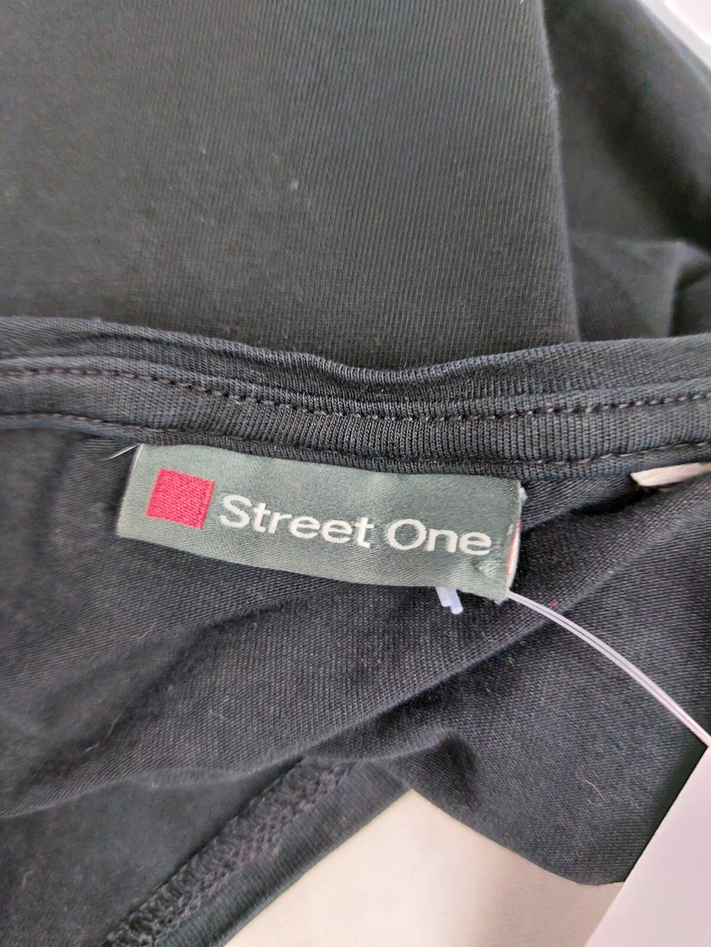 EK3697 Damen Langarmshirt von Street One, schwarz, Gr. 344