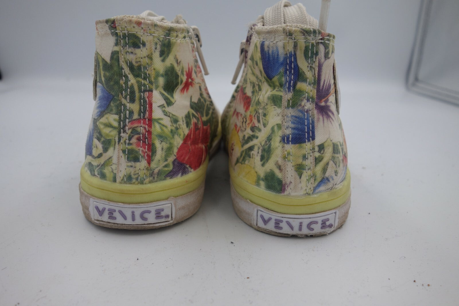 ES0192 Mädchen Sneaker von Venice, mit Blumen, 252