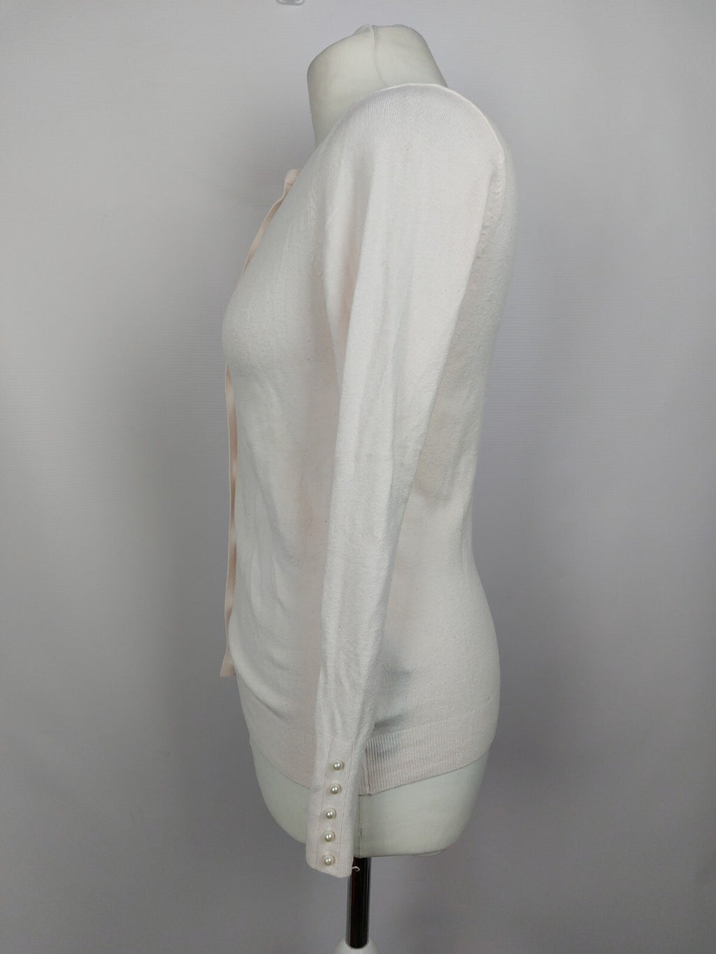 EK0383 Damen Strickjacke von Zara Knit, blassrosa, gr. S4