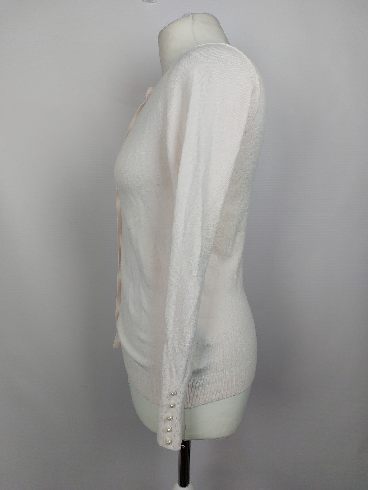 EK0383 Damen Strickjacke von Zara Knit, blassrosa, gr. S4